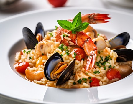 Menu55 - Rizotto s treskou