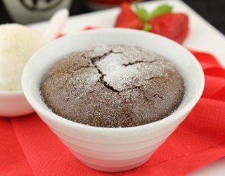 Menu55 - Čokoládové suflé