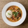 Menu55 - Thajské červené kari s lososem a rýží