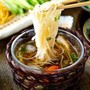 Menu55 - Polévka s japonskou tempurou a pšeničnými nudlemi somen