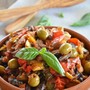 Menu55 - Caponata z dýně, rajcat a lilků